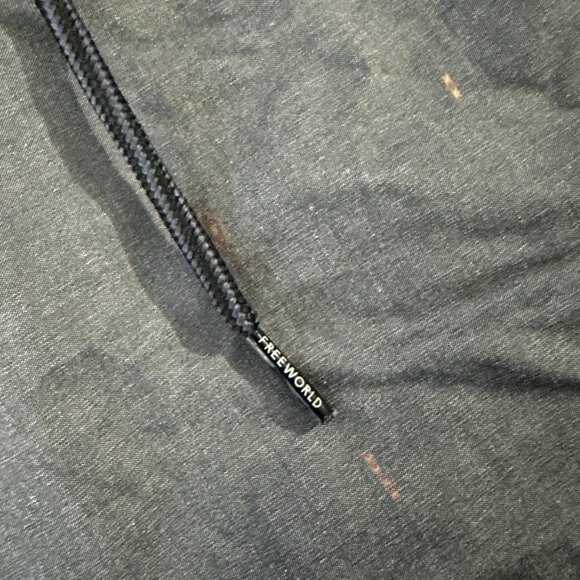 Free World Men’s Shorts 36 Used Grey - Picture 2 of 6